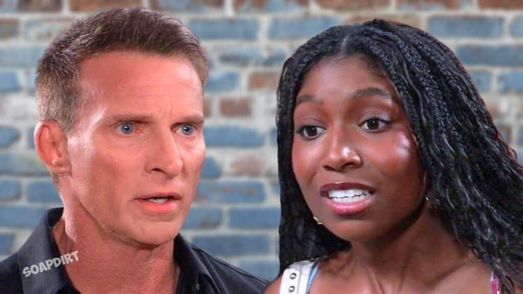General Hospital Spoilers: Jason Morgan (Steve Burton) - Trina Robinson (Tabyana Ali) 