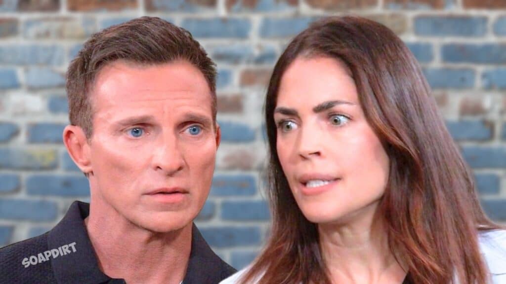 General Hospital: Anna Devane (Finola Hughes) - Jason Morgan (Steve Burton)