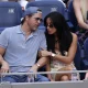 GettyImages-2294446856 Brad Pitt Cuddles Up to Girlfriend Ines de Ramon and Poses for Selfies With Fans at US Open