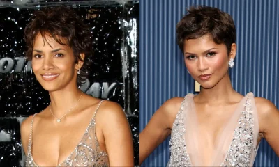 Halle Berry Zendaya pay homage 2026 Emmy Awards 'Die Another Day' premiere look 007 Law Roach