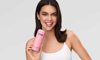 model backs CBD drinks brand