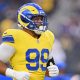 Los Angeles Rams defensive end Aaron Donald
