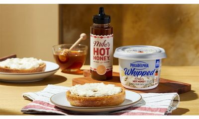 Kraft Heinz, Mike’s Hot Honey unveil co-branded cream cheese