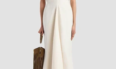 Nia Long Wore A 2400 Khaite Linen Blend Maxi Dress To Receive Her Hollywood Walk Of Fame Star IMG 5169
