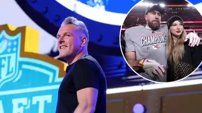 Pat McAfee Shuts Down 'Negative' Critiques of Taylor Swift and Travis Kelce's Wedding