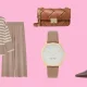 Cozy matching set, purse, watch and boots