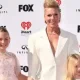 Pink Poses With Her Kids on iHeartRadio Red Carpet