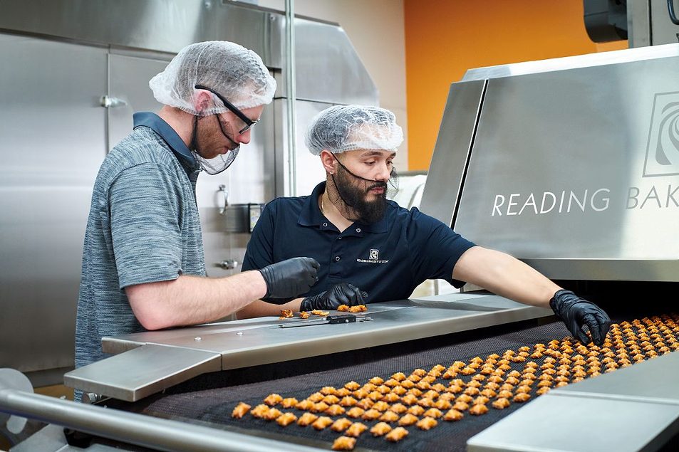 New production line to manufacture pretzels, bread snacks
