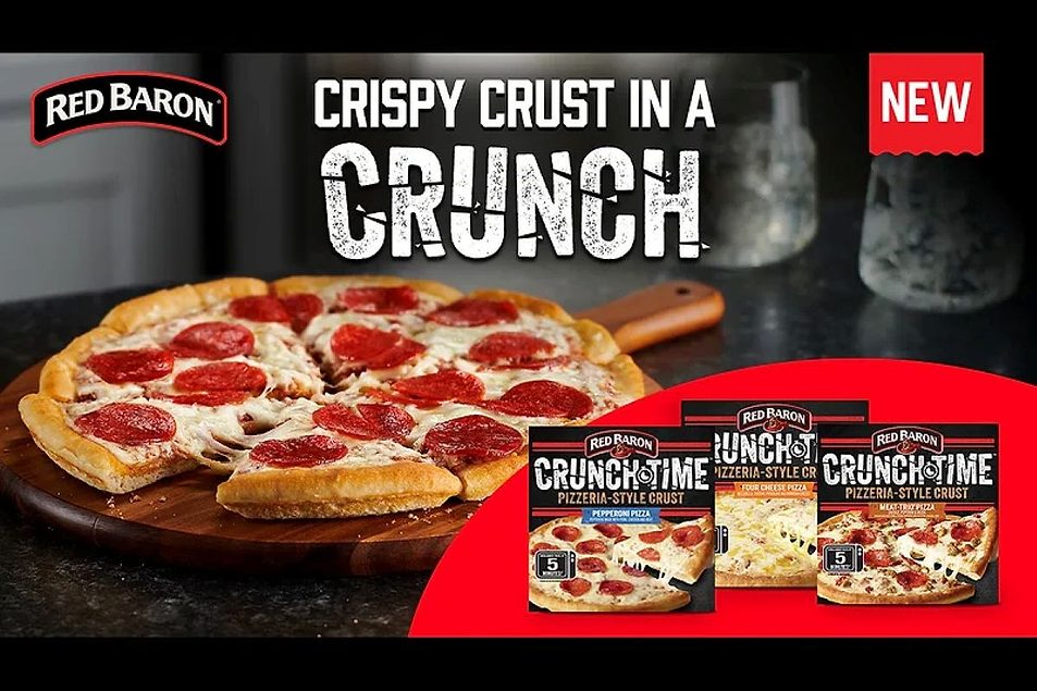 Schwan’s launches Red Baron Crunchtime pizza