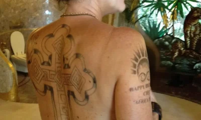 Rita Wilson Poses Topless, Shows Off Huge Back Tattoo Similar to Son Chet's
