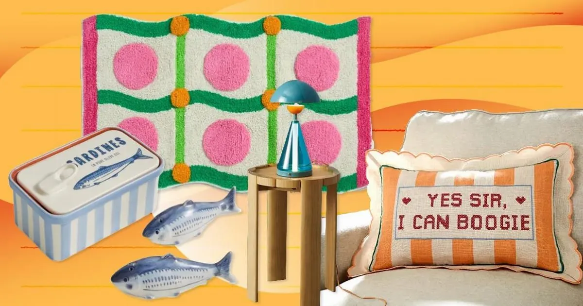 From mushroom lamps to sardine shakers - whimsical decor is having a moment