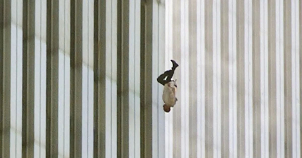 The story behind 9/11's haunting 'Falling Man' photo | News US