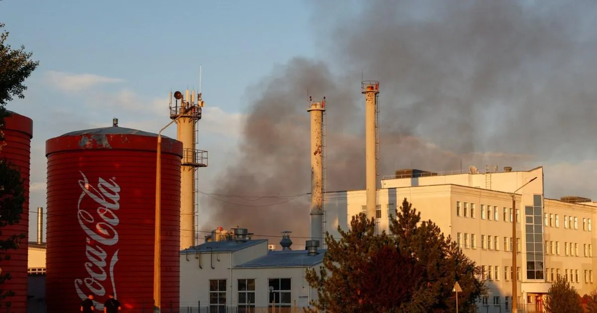 Coca-Cola factory struck by Russian Shahed drones in 'clear signal to America' | News World