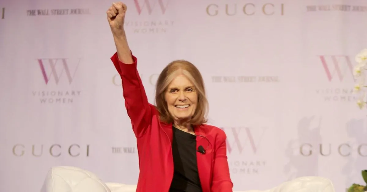 I'm proud to be continuing the legacy of Gloria Steinem - and my mam | News World