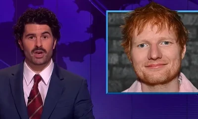 Ed Sheeran brutally mocked on Saturday Night Live UK for ‘being on the fence’