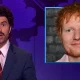 Ed Sheeran brutally mocked on Saturday Night Live UK for ‘being on the fence’