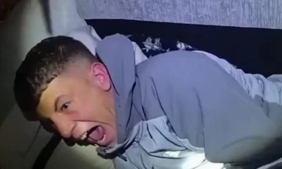 Bodycam footage shows moment drug trafficker 'screams' as police wake him up for arrest | News UK