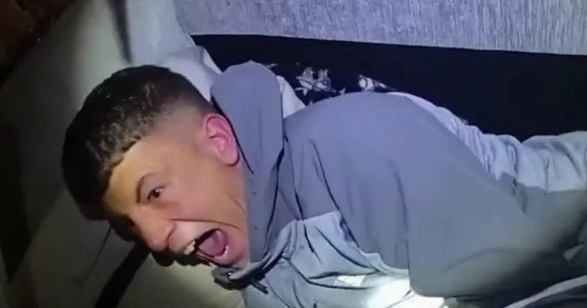 Bodycam footage shows moment drug trafficker 'screams' as police wake him up for arrest | News UK