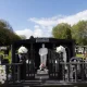 Black marble monument appears near 'traveller king's' giant headstone | News UK