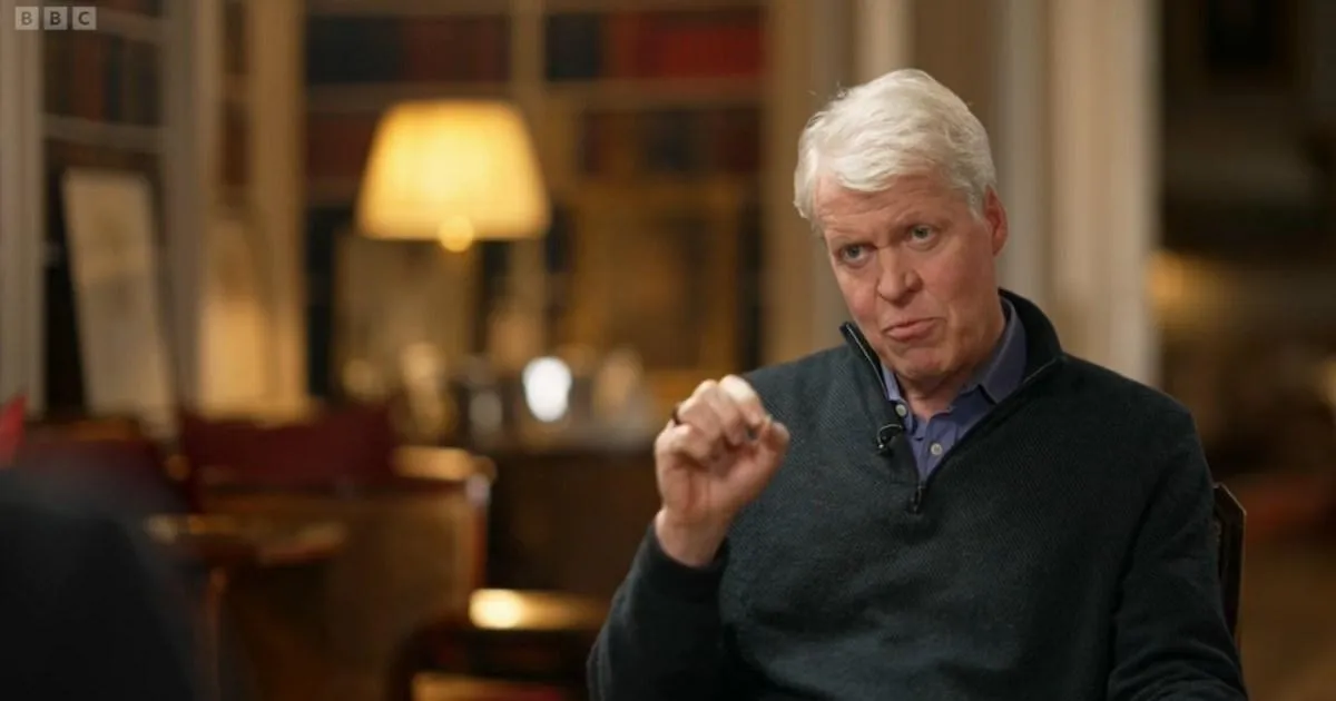 Body language expert reveals telltale hand gesture Earl Spencer used in bombshell interview | News UK