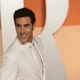 Sacha Baron Cohen at the 2025 Vanity Fair Oscar Party