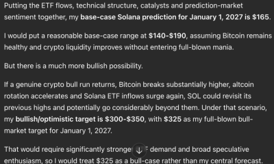 Sam Altman ChatGPT AI Predicts a Huge Solana Move by the End of 2027