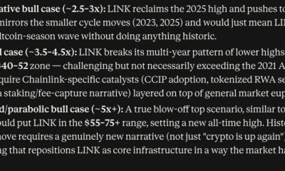 Chainlink price prediction: Claude AI predicts that if parabolic bull market conditions align over Q4, LINK could hit $75+ by January 1, 2027