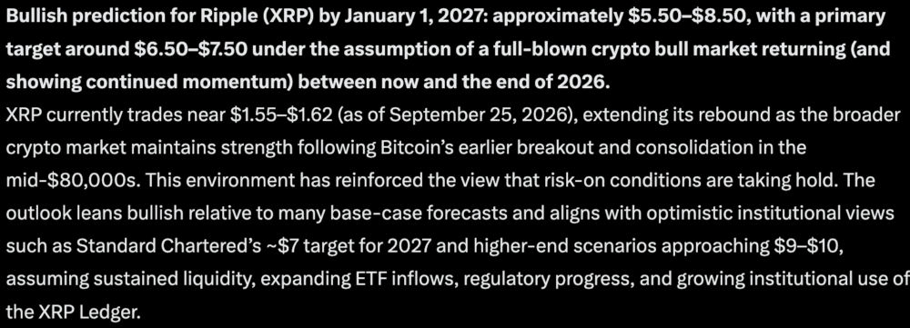 Claude AI Predicts XRP Could Hit $10 in 2026: How Does it Get There