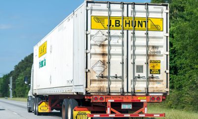 J.B. Hunt stock trucking companies