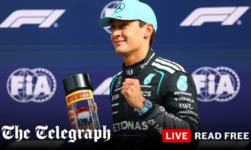 Russell takes Dutch GP sprint pole as Antonelli struggles to fifth