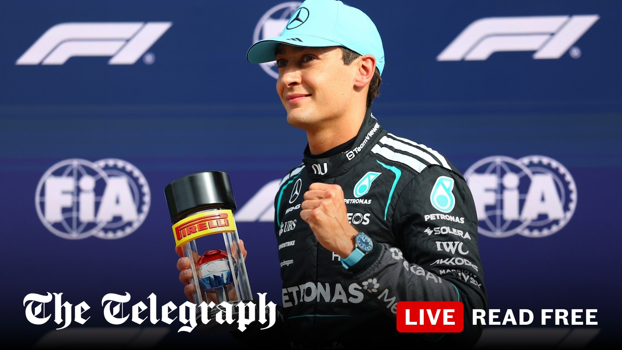 Russell takes Dutch GP sprint pole as Antonelli struggles to fifth