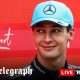 George Russell king of the sprint and driving with freedom after engagement