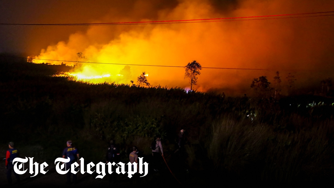Indonesia wildfires trigger 50,000 respiratory infections