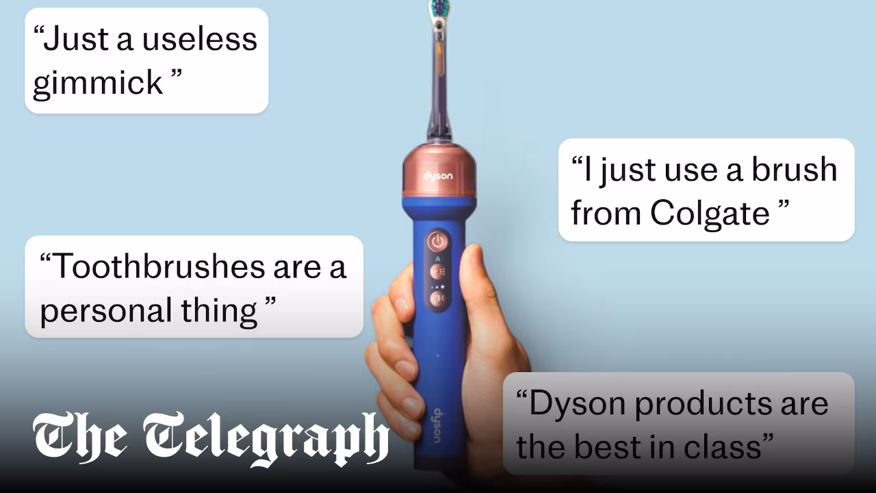 Telegraph readers react to the new 3-in-1 toothbrush