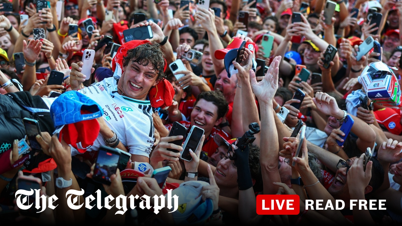 Antonelli walks on water while Hamilton rages from mountaintop