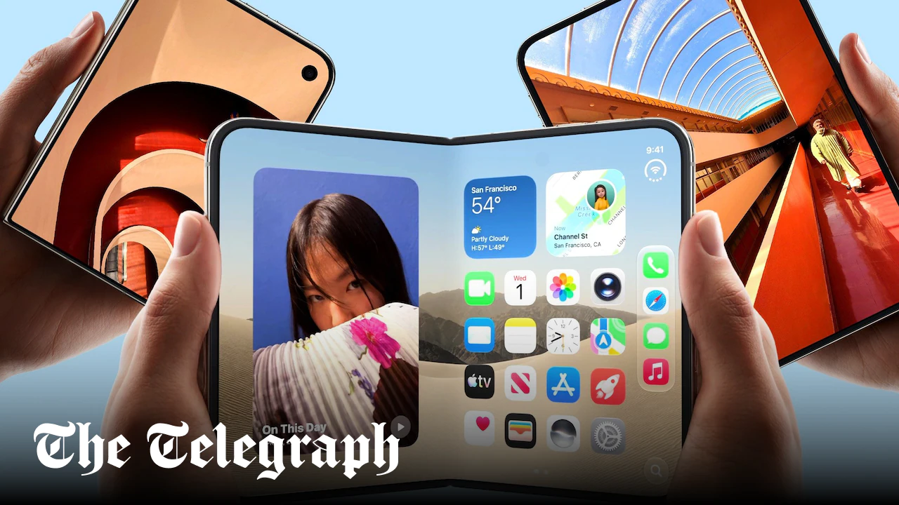 Telegraph readers react to Apple’s new folding phone