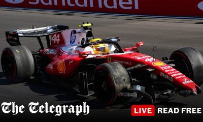Lewis Hamilton smashes into barriers in Madring practice