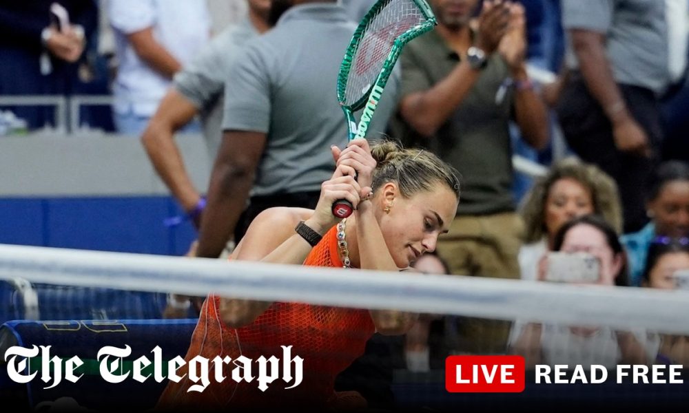 Emotions run high and Sabalenka smashes racket after Rybakina clinches US Open