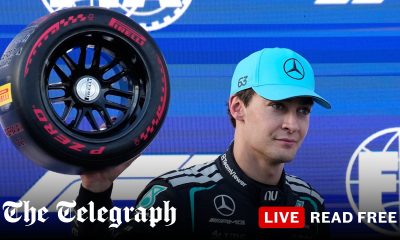 Russell capitalises on Antonelli error to take Azerbaijan pole