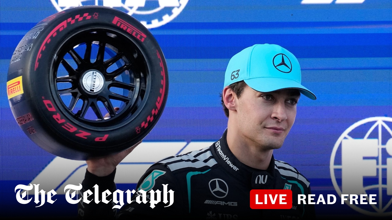Russell capitalises on Antonelli error to take Azerbaijan pole