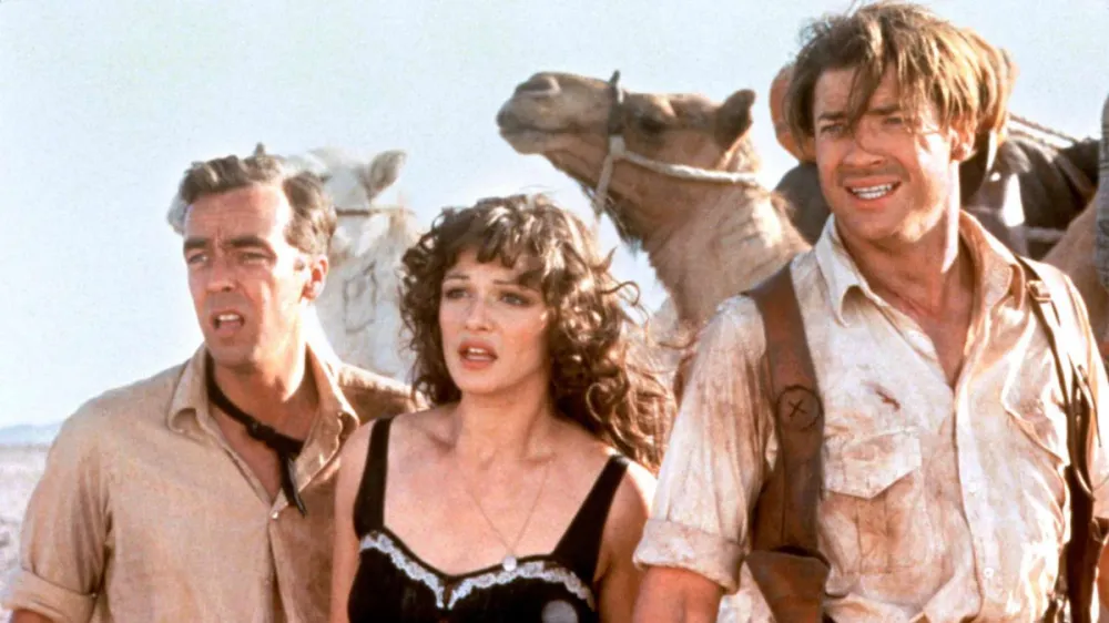 The cast of The Mummy