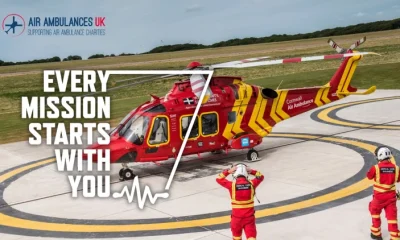 Supporting Air Ambulance Week and securing the future of hospital helipads