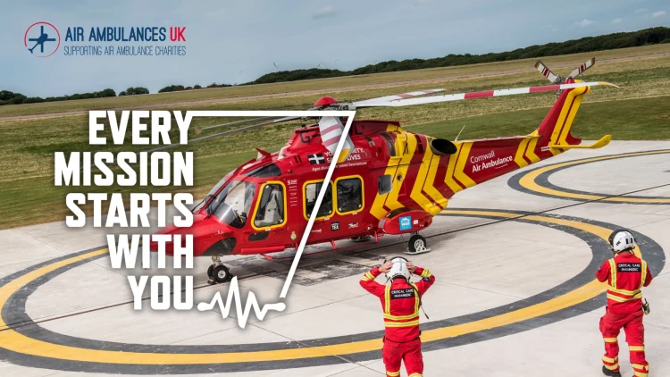 Supporting Air Ambulance Week and securing the future of hospital helipads