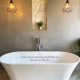 Vaere Floor Standing Bath Shower Mixer in Chrome