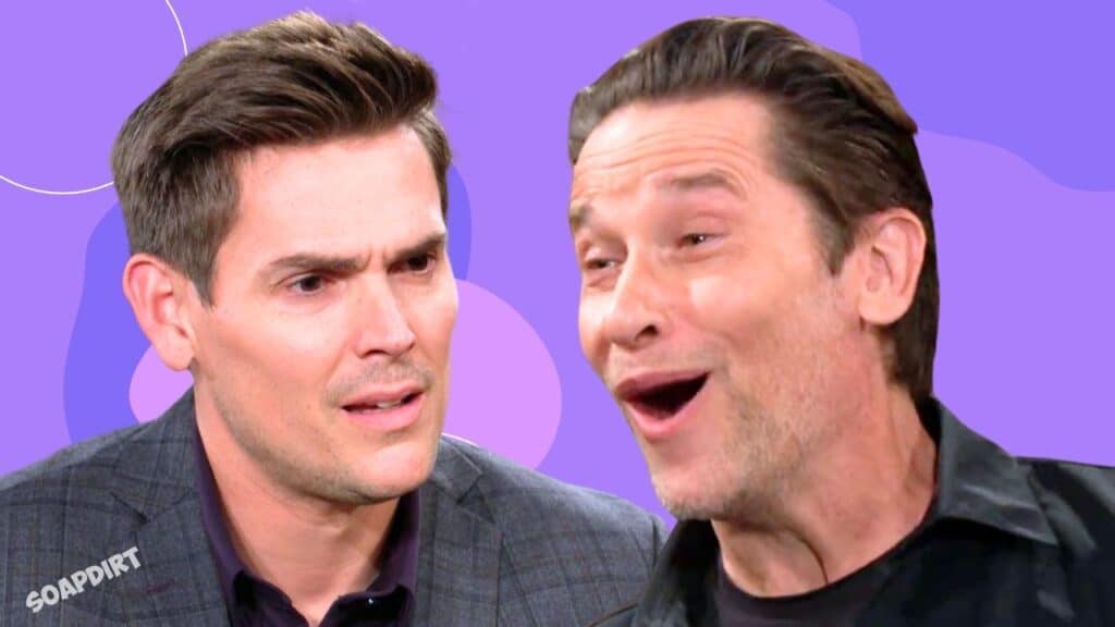 The Young and the Restless Spoilers: Adam Newman (Mark Grossman) - Matt Clark (Roger Howarth)