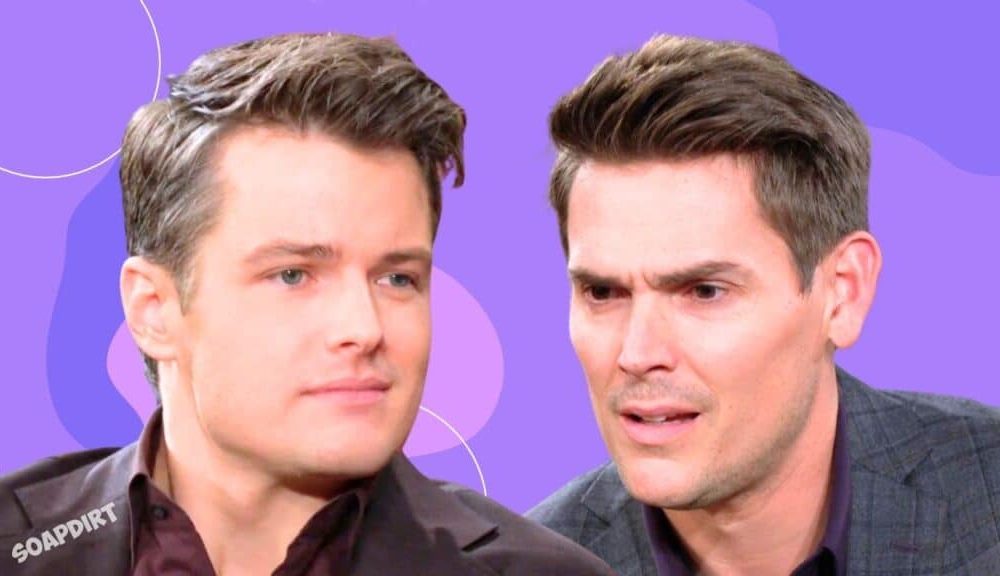 The Young and the Restless Spoilers: Kyle Abbott (Michael Mealor) - Adam Newman (Mark Grossman)