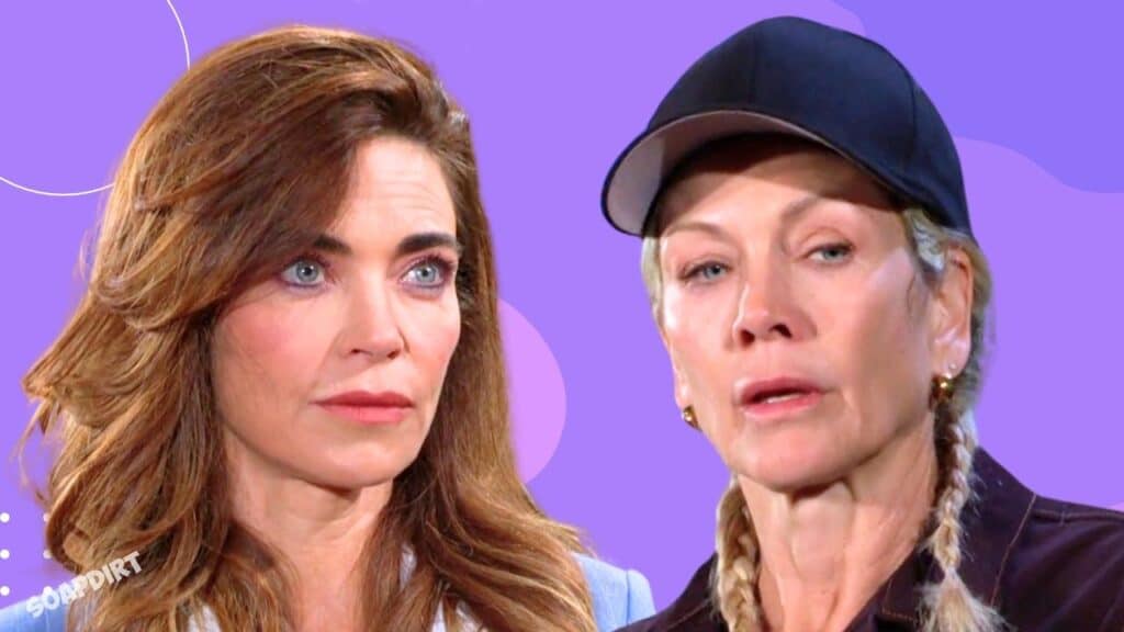 The Young and the Restless Spoilers: Victoria Newman (Amelia Heinle) - Patty Williams (Stacy Haiduk)