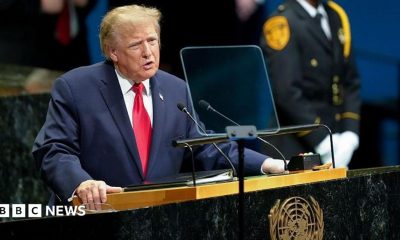 US President Donald Trump and Denmark's Prime Minister Mette Frederiksen shake hands during the signing ceremony for a trilateral Arctic security agreement between the United States, Denmark, and Greenland at the UN Headquarters in New York on 22 September 2026