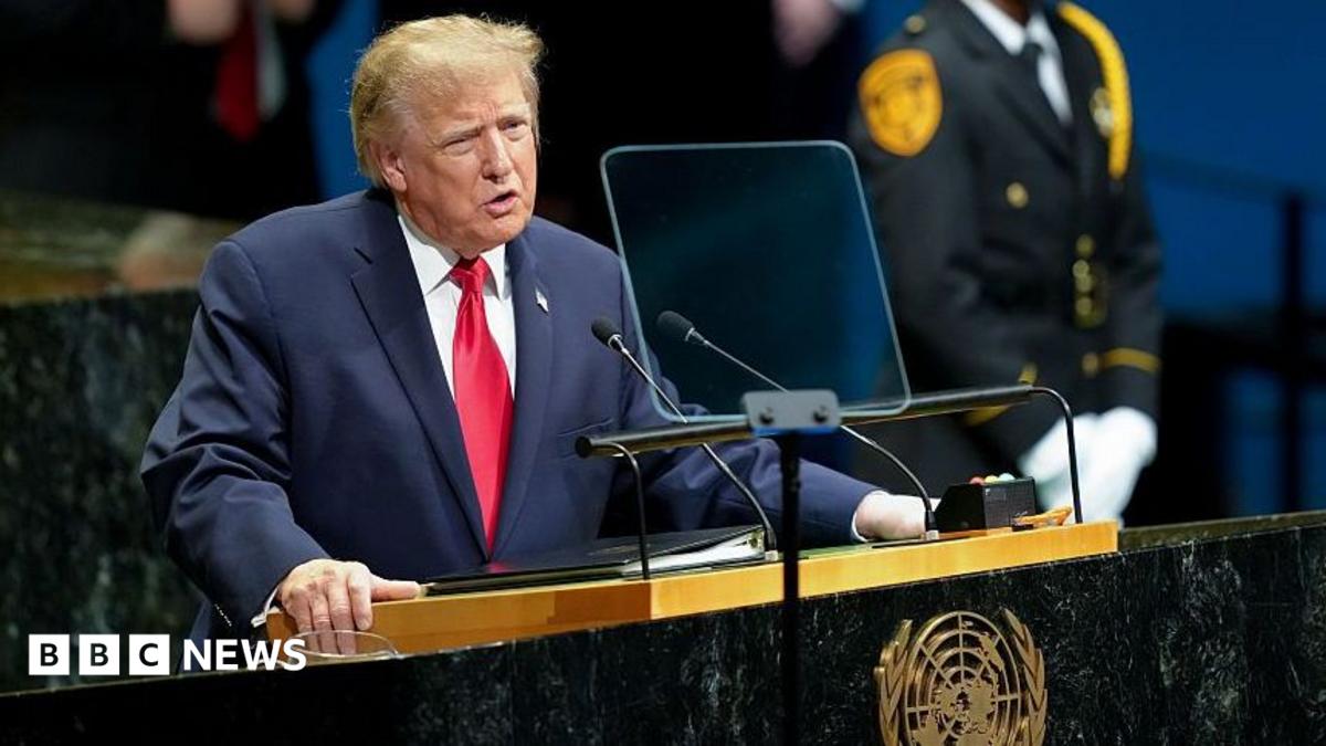 US President Donald Trump and Denmark's Prime Minister Mette Frederiksen shake hands during the signing ceremony for a trilateral Arctic security agreement between the United States, Denmark, and Greenland at the UN Headquarters in New York on 22 September 2026