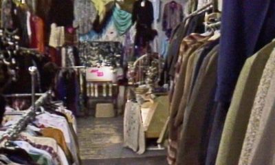 An independent vintage clothes retailer in Afflecks Palace, Manchester.